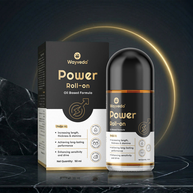 Wayveda Power Roll-On For Men - 50ml | Male Enhancer