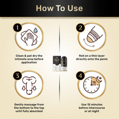 Wayveda Power Roll-On For Men - 50ml | Male Enhancer