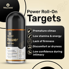 Wayveda Power Roll-On For Men - 50ml | Male Enhancer