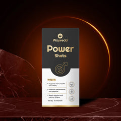 Wayveda Power Shots  - Stamina & Performance Booster For Men - 15N