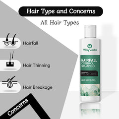Wayveda Hairfall Control Shampoo-200ml
