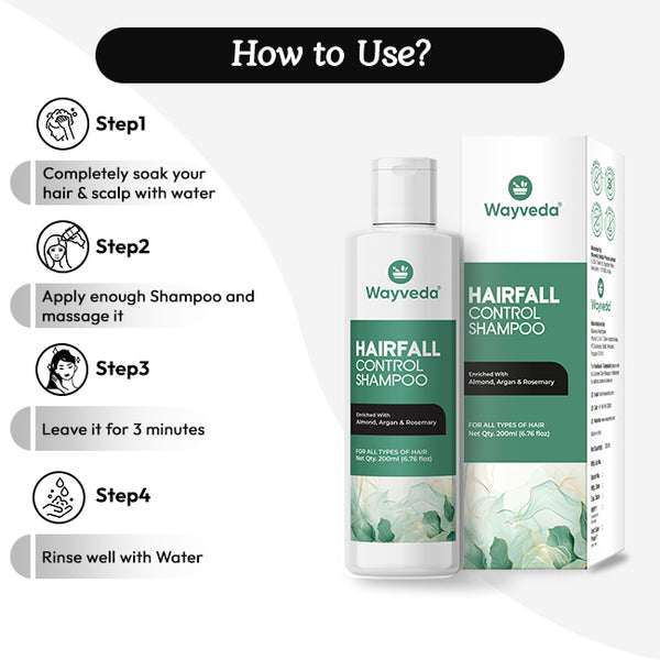 Wayveda Hairfall Control Shampoo-200ml