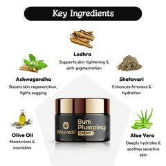 Wayveda Bum Plumping Cream - 50g