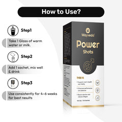 Wayveda Power Shots  - Stamina & Performance Booster For Men