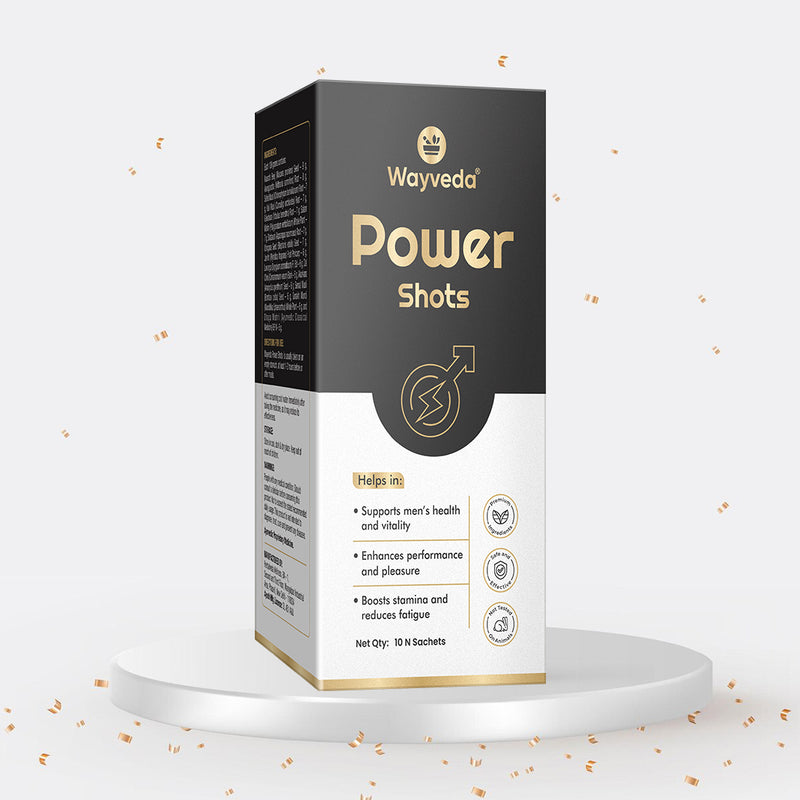 Wayveda Power Shots  - Stamina & Performance Booster For Men
