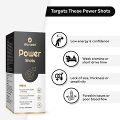 Wayveda Power Shots  - Stamina & Performance Booster For Men