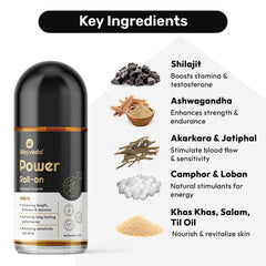 Wayveda Power Roll-On For Men - 50ml | Male Enhancer