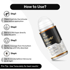 Wayveda Power Roll-On For Men - 50ml | Male Enhancer