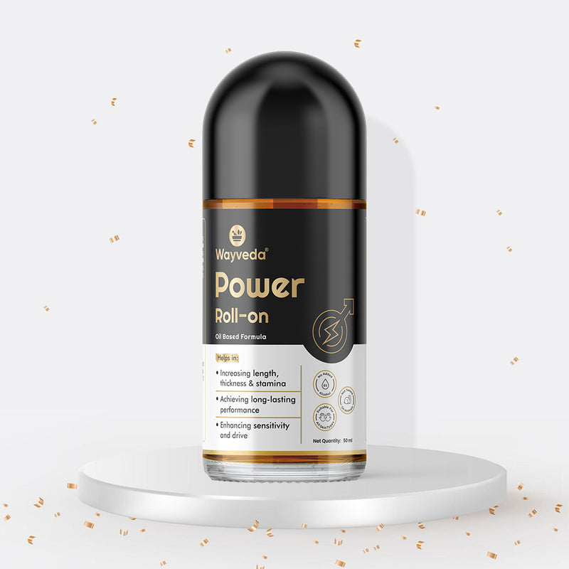 Wayveda Power Roll-On For Men - 50ml | Male Enhancer