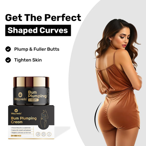 Wayveda Bum Plumping Cream - 50g