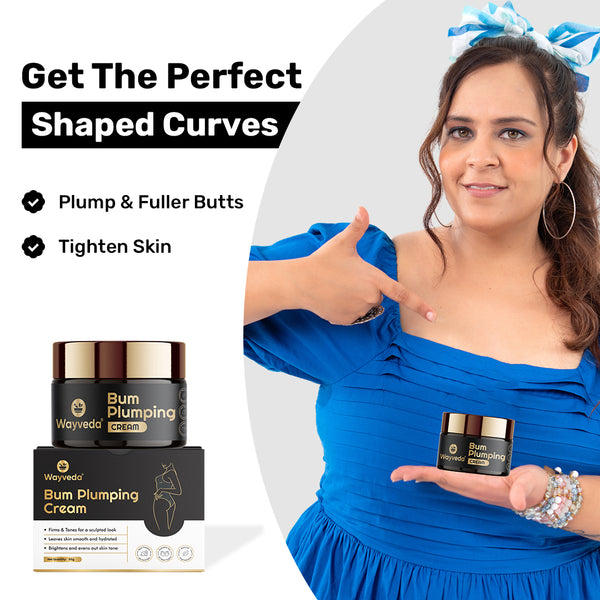 Wayveda Bum Plumping Cream - 50g