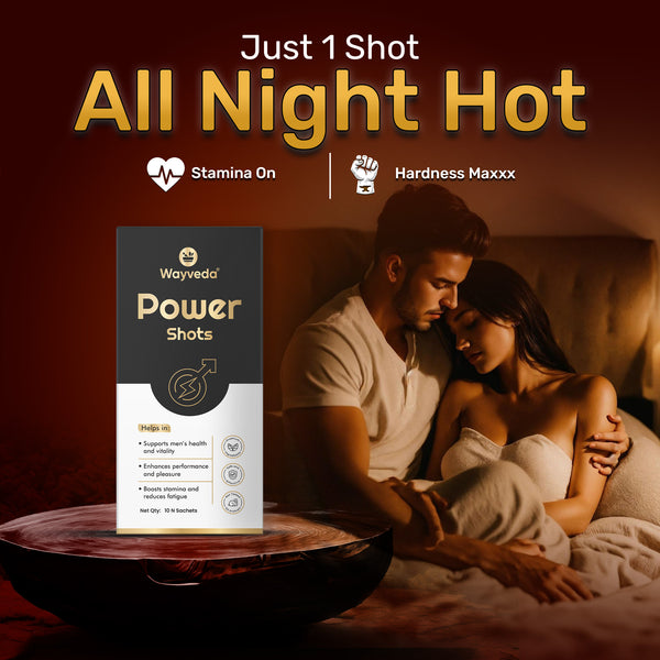 Wayveda Power Shots  - Stamina & Performance Booster For Men