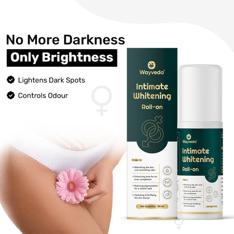 Wayveda Intimate Whitening Roll-On – 50 ml