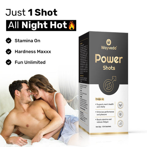 Wayveda Power Shots  - Stamina & Performance Booster For Men