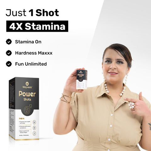 Wayveda Power Shots  - Stamina & Performance Booster For Men