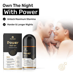 Wayveda Power Roll-On For Men - 50ml | Male Enhancer