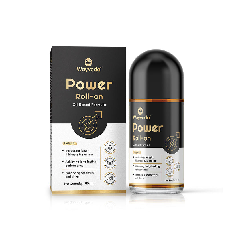 Wayveda Power Roll-On For Men - 50ml | Male Enhancer